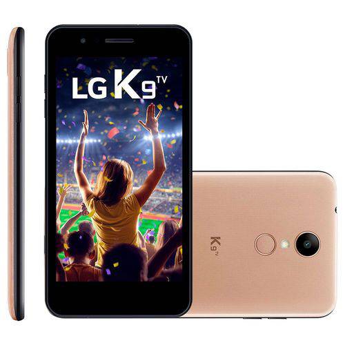 Smartphone Lg K9, Tv, Dual Chip, 16gb, 8mp, 4g, Dourado - Lmx210