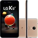 Smartphone LG K9 TV Dual Chip Android 7.0 Tela 5" Quad Core 1.3 Ghz 16GB 4G Câmera 8MP - Dourado