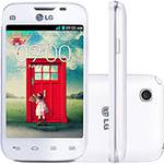 Smartphone LG L40 D175 Dual Chip Desbloqueado Android 4.4 Tela 3.5" 4GB 3G Wi-Fi Câmera 3MP - Branco