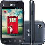 Smartphone LG L40 D175 Dual Chip Desbloqueado Android 4.4 Tela 3.5" 4GB 3G Wi-Fi Câmera 3MP - Preto