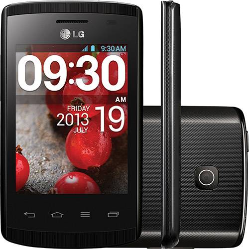 Smartphone LG OpTimus L1 II Dual Chip Desbloqueado Android 4.1 Tela 3" 4GB 3G Wi-Fi Câmera 2MP - Preto