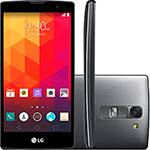 Smartphone LG Prime Plus Android Single 8GB Câmera 8MP 4G/Wi-Fi - Titanium