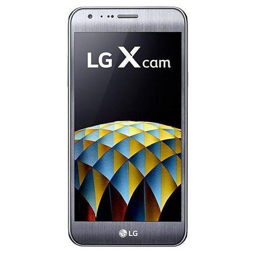 Smartphone LG Xcam K580F 16GB Tela de 5.2" 13+5MP/8MP OS 6.0 - Cinza