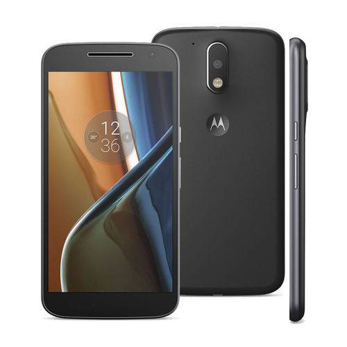 Smartphone Moto G4 Xt1626 Dual Chip 5,5" Full Touc Preto Motorola
