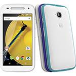 Smartphone Motorola Moto e (2ª Geração) Colors Dual Chip Desbloqueado Android Lollipop 5.0 Tela 4.5" 16GB Wi-Fi Câmera de 5MP Branco