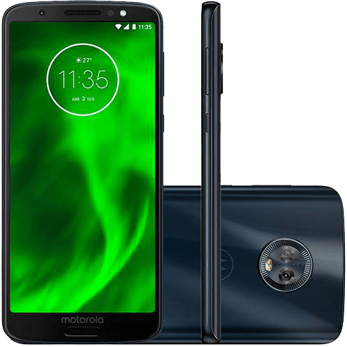 Smartphone Motorola Moto G6 32GB Dual Chip Android Oreo - 8.0 Tela 5.7" Octa-Core 1.8 GHz 4G Câmera 12 + 5MP (Dual Traseira) - Índigo