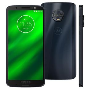 Smartphone Motorola Moto G6 XT1925-3 32GB 4G 5,7'' Câmera Traseira Dupla de 12MP+5MP Índigo
