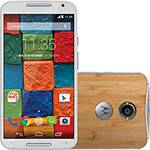 Smartphone Motorola Moto X 2ª Geração Desbloqueado Android 5.0 Tela 5.2" 32GB 4G Wi-Fi Câmera 13MP GPS - Branco Bambu