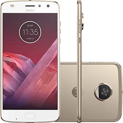 Smartphone Motorola Moto Z2 Play Dual Chip Android 7.1.1 Nougat Tela 5,5" Octa-Core 2.2 GHz 64GB Câmera 12MP - Ouro