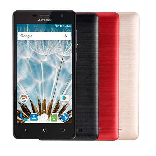 Smartphone Ms50s Preto 8gb + Micro Sd 16Gb - Multilaser MUL-021
