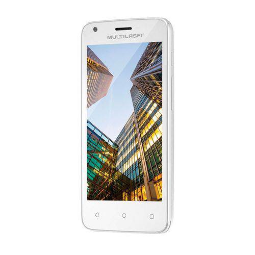 Smartphone Multilaser MS45S Dual Chip Android Tela 4.5 Quad-core 1.2GHz 8GB Câmera 5MP Bivolt