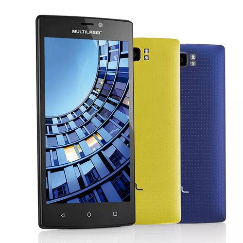 Smartphone Multilaser Ms60 4g Quadcore 2gb Ram Tela 5,5 Dual Chip Android 5 Preto - P9005