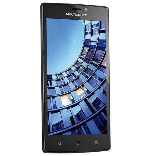 Smartphone Multilaser Ms60 P9005 Tela 5.5 16gb Câmera 13mp Self 8mp Android 5.1 Lollipop - Preto