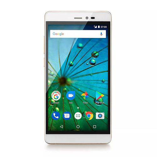 Smartphone Multilaser MS60F Dual Chip Android 7.0 Tela 5.5 16GB 4G Wi-Fi Câmera 8MP Bivolt