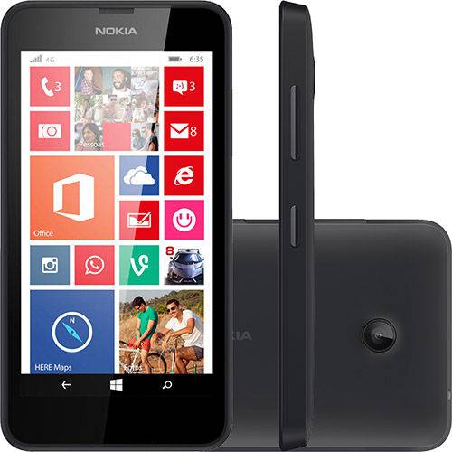 Smartphone Nokia Lumia 635 Preto Tim