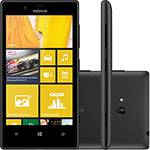 Smartphone Nokia Lumia 720 Desbloqueado Preto - Windows Phone 8 3G Wi-Fi Câmera 6.7MP Memória Interna 8GB GPS