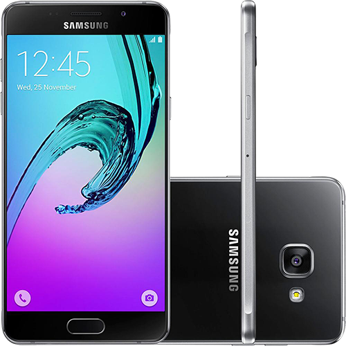 Smartphone Samsung Galaxy A5 2016 Dual Chip Android 5.1 Tela 5.2" 16GB 4G Câmera 13MP - Preto