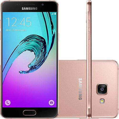 Smartphone Samsung Galaxy A5 2016 Dual Chip Android 5.1 Tela 5.2" 16GB 4G Câmera 13MP - Rosé