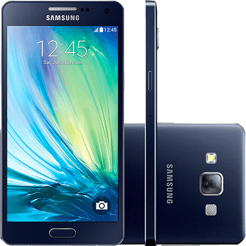Smartphone Samsung Galaxy A5 Duos Dual Chip Desbloqueado Tim Android 4.4 Tela 5" 16GB 4G Wi-Fi Câmera 13MP - Preto