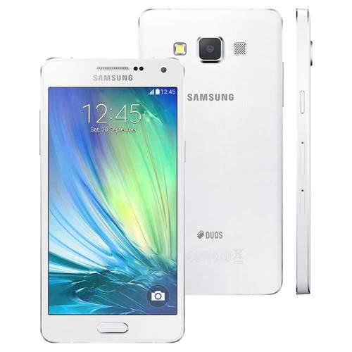 Smartphone Samsung Galaxy A5 Single Chip A500m Android 4.4 Memória Interna 16gb Câmera 13mp Branco