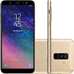 Smartphone Samsung Galaxy A6+ Dual Chip Android 8.0 Tela 6" Octa-Core 1.8GHz 64GB 4G Câmera 16MP F1.7 + 5MP F1.9 (Dual Cam) - Dourado