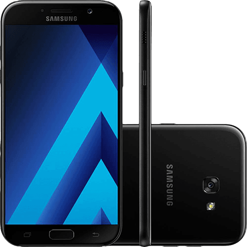 Smartphone Samsung Galaxy A7 Dual Chip Android 6.0 Tela 5.7" Octa-Core 1.9GHz 32GB 4G Câmera 16MP - Preto