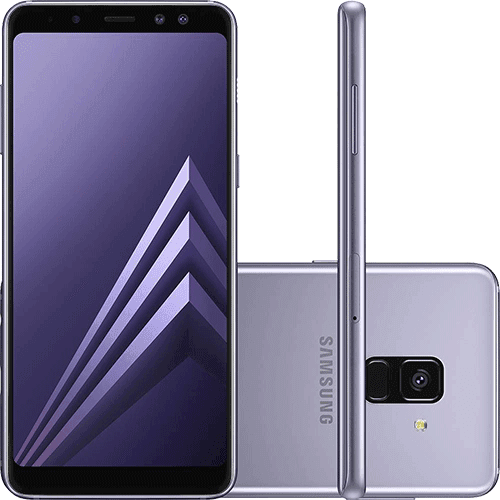 Smartphone Samsung Galaxy A8 Dual Chip Android 7.1 Tela 5.6" Octa-Core 2.2GHz 64GB 4G Câmera 16MP - Ametista