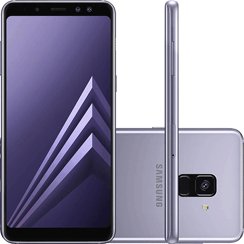 Smartphone Samsung Galaxy A8 Plus Dual Chip Android 7.1 Tela 6" Octa-Core 2.2GHz 64GB 4G Câmera 16MP - Ametista