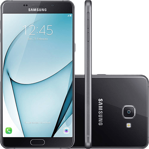 Smartphone Samsung Galaxy A9 Dual Chip Android 6.0 Tela 6" Octa-Core 1.8 Ghz 32GB 4G Câmera 16MP - Preto