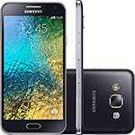 Smartphone Samsung Galaxy E5 Duos Dual Chip Desbloqueado Android 4.4 Tela Amoled HD 5" 16GB 4G Wi-Fi Câmera 8MP - Preto