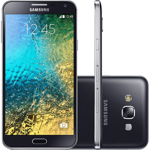 Smartphone Samsung Galaxy E7 Dual Chip Desbloqueado Android 4.4 Tela 5.5" 16GB 4G Wi-Fi Câmera 13MP - Preto