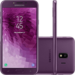 Smartphone Samsung Galaxy J4 32GB Dual Chip Android 8.0 Tela 5.5" Quad-Core 1.4GHz 4G Câmera 13MP - Violeta