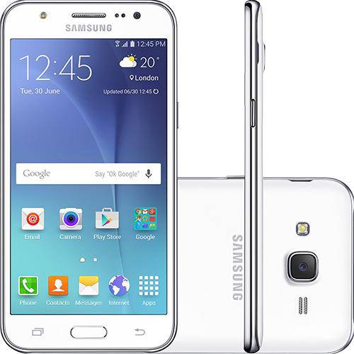 Smartphone Samsung Galaxy J5 Duos - Branco