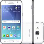 Smartphone Samsung Galaxy J5 Duos Dual Chip Desbloqueado Oi Android 5.1 Tela 5'' 16GB 4G Wi-Fi Câmera 13MP - Branco