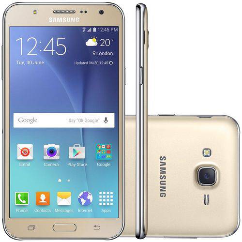 Smartphone Samsung Galaxy J7 16GB Dual Chip Câmera 13MP - SM-J700MZWQZTO