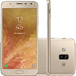 Smartphone Samsung Galaxy J7 Duo Dual Chip Android 8.0 Tela 5.5" Octa-Core 1.6GHz 32GB 4G Câmera 13 + 5MP (Dual Traseira) - Dourado