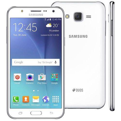 Smartphone Samsung Galaxy J7 Duos J700m Desbloqueado, Android 5.1, Memoria Interna 16gb, Camera 13mp