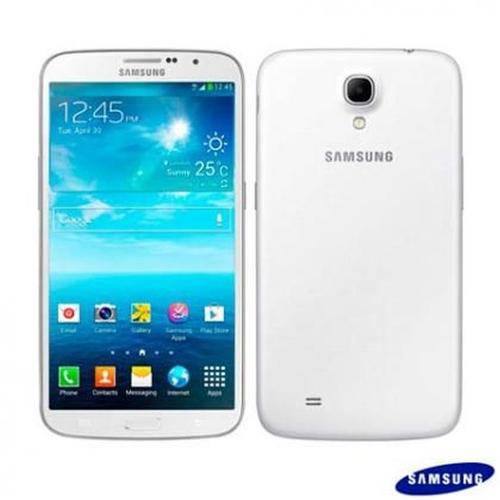 Smartphone Samsung Galaxy Mega Branco I9200 Processador Dual Core 1.7 Ghz, Tela 6.3, Android 4.1,