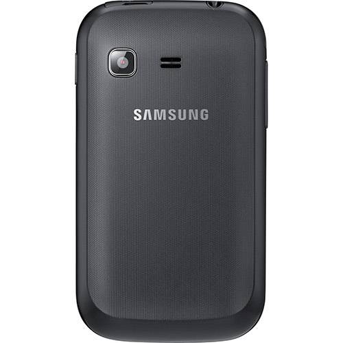 Smartphone Samsung Galaxy Pocket Desbloqueado Oi Preto - Android 2.3, Processador 832MHz, Tela Touch 2.8", Câmera de 2MP, 3G, Wi-Fi, Memória Interna de 3GB