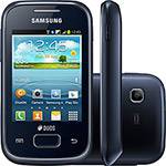 Smartphone Samsung Galaxy Pocket Plus Desbloqueado Tim Android 4 Tela 2.8" 3GB Wi-Fi Câmera 2MP GPS - Preto