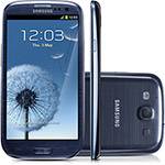 Smartphone Samsung Galaxy S III I9300 Grafite Blue Android 4.0 3G Desbloqueado Vivo - Câmera 8MP Wi-Fi GPS Memória Interna 16GB