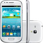 Smartphone Samsung Galaxy S III Mini Desbloqueado Android 4.2 Tela 4" 8GB 3G Wi-Fi Câmera 5 MP - Branco