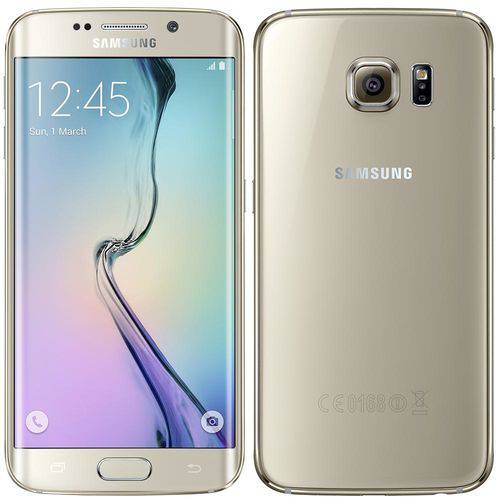 Smartphone Samsung Galaxy S6 Edge G920i, Android 5.0, Tela 5.1", Octa-Core 2.1GHz, Nfc, 4G, 3GB Ram,