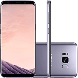 Smartphone Samsung Galaxy S8 Dual Chip Android 7.0 Tela 5.8" Octa-Core 2.3GHz 64GB 4G Câmera 12MP - Ametista