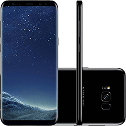 Smartphone Samsung Galaxy S8+ Dual Chip Android 7.0 Tela 6.2" 128GB 4G Câmera 12MP - Preto