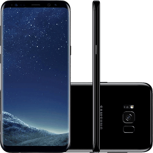 Smartphone Samsung Galaxy S8+ Dual Chip Android 7.0 Tela 6.2" Octa-Core 2.3 GHz 64GB Câmera 12MP - Preto