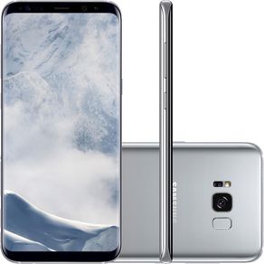 Smartphone Samsung Galaxy S8+ Octa-Core 2.3GHz 64GB Tela 6.2" Android 7.0 12MP SM-G955FZSJZTO Prata