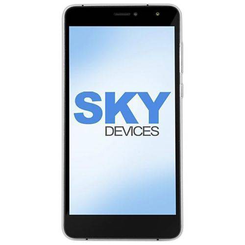 Smartphone Sky Devices 6.0l+ Dual Sim 8gb Tela HD 6.0 13mp-8mp os 5.1 - Cinza e