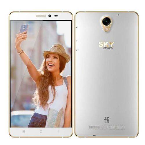 Smartphone Sky Devices Elite 6.0l Dual Sim 8gb Tela 6.0 Hd 13mp 8mp os 5.1 - Dourado