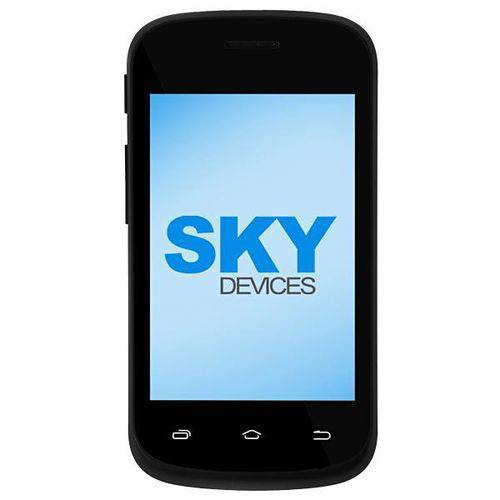 Smartphone Sky Devices Fuego 3.5m Dual Sim 4gb de 3.5 5mp os 5.1 - Branco